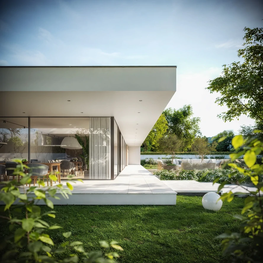 22_Projekt_parterowego_domu_z_duzym_zadaszonym_tarasem_przy-strefie_dziennej_Modern_House_Glass_House_100.webp