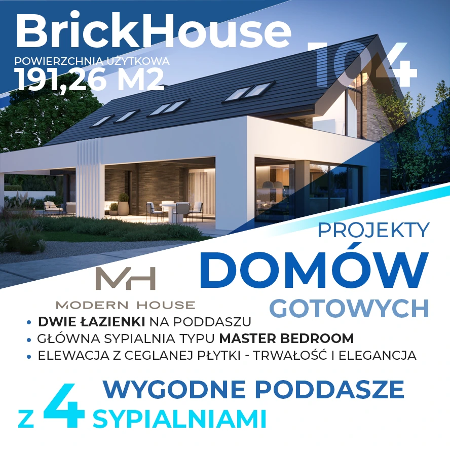 Projekt domu Brick House